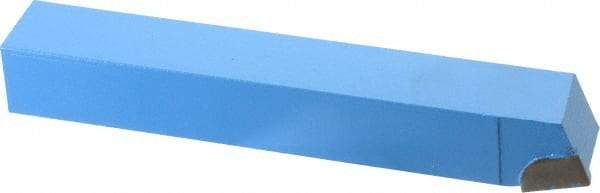 Interstate - 1 x 1" Shank, Lead Angle Turning Single Point Tool Bit - BL-16, Grade C6 - Exact Tool & Supply