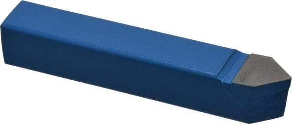 Interstate - 3/4 x 3/4" Shank, Pointed Nose Single Point Tool Bit - D-12, Grade C6 - Exact Tool & Supply