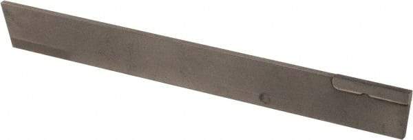 Made in USA - 5/64 Inch Wide x 1/2 Inch High x 4-1/2 Inch Long, Parallel Blade, Cutoff Blade - C6 Grade, Bright Finish - Exact Tool & Supply
