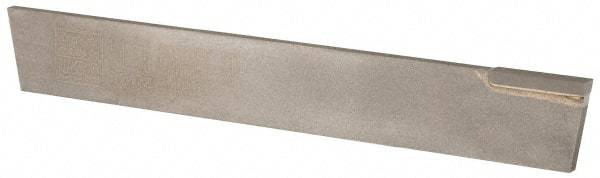 Made in USA - 5/32 Inch Wide x 11/16 Inch High x 5 Inch Long, Parallel Blade, Cutoff Blade - C6 Grade, Bright Finish - Exact Tool & Supply