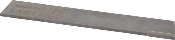 Made in USA - 1/8 Inch Wide x 3/4 Inch High x 5 Inch Long, Parallel Blade, Cutoff Blade - C6 Grade, Bright Finish - Exact Tool & Supply