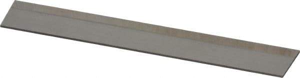 Interstate - 0.04 Inch Wide x 1/2 Inch High x 3-1/2 Inch Long, Parallel Blade, Cutoff Blade - M2 Grade, Bright Finish - Exact Tool & Supply