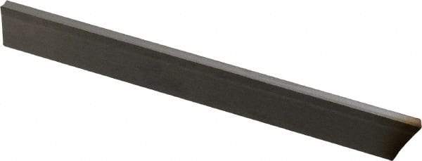 Interstate - 1/8 Inch Wide x 1/2 Inch High x 4-1/2 Inch Long, Parallel Blade, Cutoff Blade - M2 Grade, Bright Finish - Exact Tool & Supply