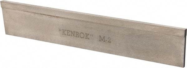 Interstate - 5/32 Inch Wide x 1-1/8 Inch High x 6-1/2 Inch Long, Parallel Blade, Cutoff Blade - M2 Grade, Bright Finish - Exact Tool & Supply