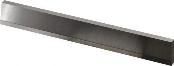 Interstate - 3/16 Inch Wide x 7/8 Inch High x 6 Inch Long, Parallel Blade, Cutoff Blade - M35 Grade, Bright Finish - Exact Tool & Supply