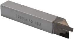 Accupro - 5/8 x 5/8" Shank, Cutoff & Grooving Single Point Tool Bit - Grade Micrograin - Exact Tool & Supply