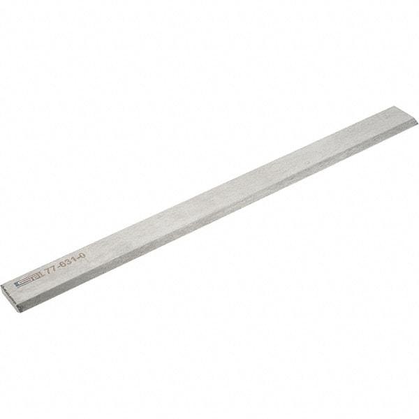 SPI - 18 Inch Long x 1-13/32 Inch Wide x 5/16 Inch Thick, Beveled Edge Straightedge - 12 micro m Edge Flatness, Spring Steel, 24 micro m Parallelism, 1 Beveled Edge - Exact Tool & Supply