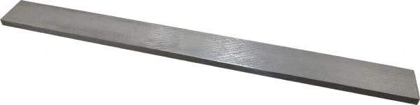 SPI - 18 Inch Long x 1-13/32 Inch Wide x 5/16 Inch Thick, Square Edge Straightedge - 12 micro m Edge Flatness, Spring Steel, 24 micro m Parallelism - Exact Tool & Supply