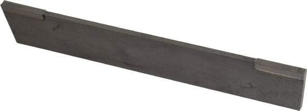 Accupro - 1/8 Inch Wide x 3/4 Inch High x 5 Inch Long, Parallel Blade, Cutoff Blade - Micrograin Grade, Bright Finish - Exact Tool & Supply