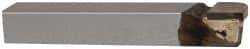 Accupro - 3-1/2 Inch Long, 5/16 Inch Radius, Right Hand, Convex, RXD Style Radius Cutting Tool Bit - 1/2 Inch Long Tip, 1/8 Inch Thick, 1/2 Inch Shank Square, Carbide Tip - Exact Tool & Supply