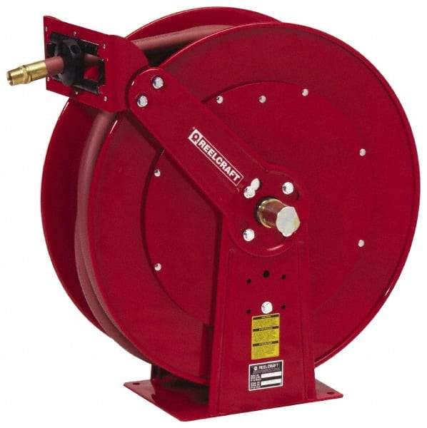 Reelcraft - 75' Spring Retractable Hose Reel - 250 psi, Hose Included - Exact Tool & Supply