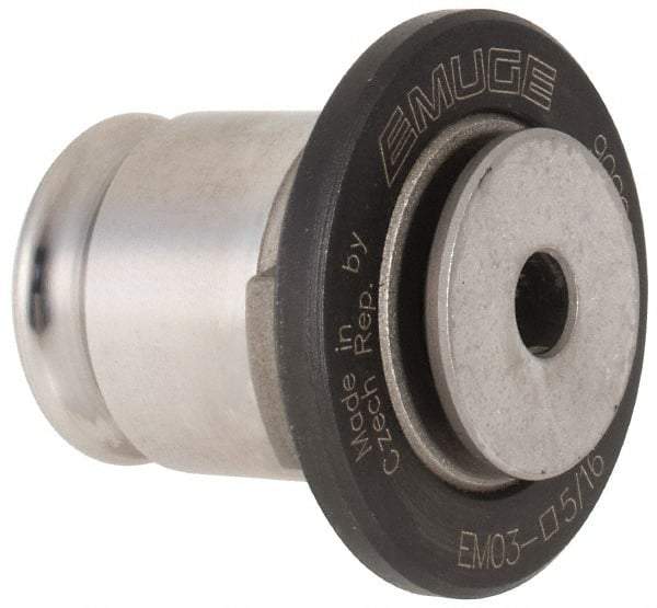 Emuge - 0.318" Tap Shank Diam, 0.238" Tap Square Size, 5/16" Tap, #3 Tapping Adapter - 0.43" Projection, 1.81" OAL, 1.22" Shank OD, Through Coolant, Series EM03 - Exact Tool & Supply
