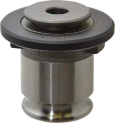 Emuge - 0.367" Tap Shank Diam, 0.275" Tap Square Size, 1/2" Tap, #3 Tapping Adapter - 0.43" Projection, 1.81" OAL, 1.22" Shank OD, Through Coolant, Series EM03 - Exact Tool & Supply