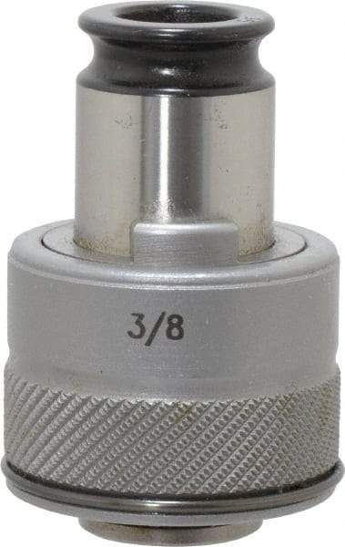 Accupro - 0.381" Tap Shank Diam, 3/8" Tap, #1 Tapping Adapter - 0.381 Inch Shank Diameter - Exact Tool & Supply