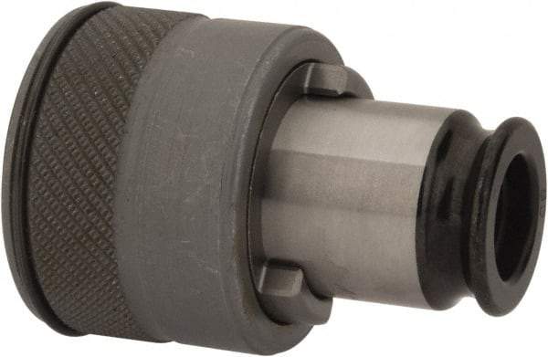 Accupro - 0.323" Tap Shank Diam, 7/16" Tap, #1 Tapping Adapter - 0.323 Inch Shank Diameter - Exact Tool & Supply