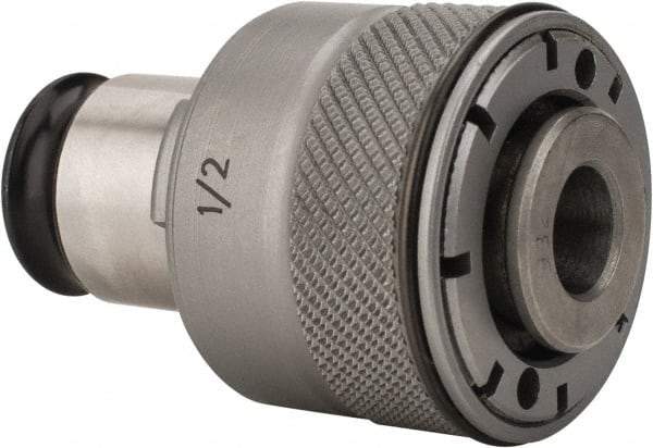 Accupro - 0.367" Tap Shank Diam, 1/2" Tap, #1 Tapping Adapter - 0.367 Inch Shank Diameter - Exact Tool & Supply