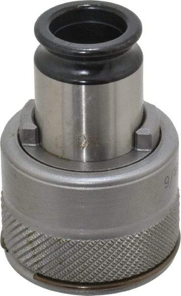 Accupro - 0.429" Tap Shank Diam, 9/16" Tap, #1 Tapping Adapter - 0.429 Inch Shank Diameter - Exact Tool & Supply