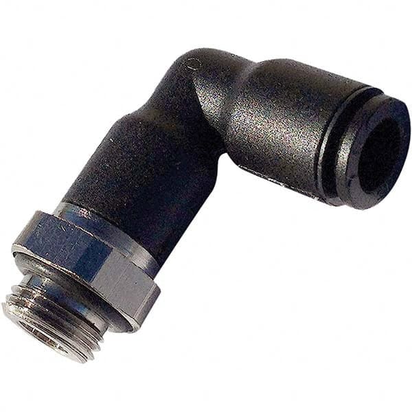 Legris - Plastic Push-To-Connect Tube Fittings Type: Extended Male Elbow Tube Outside Diameter (mm): 4 - Exact Tool & Supply