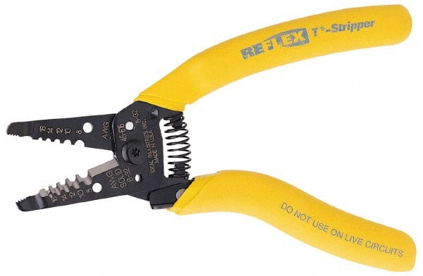 Ideal - 16 to 8 AWG Capacity Wire Stripper - Exact Tool & Supply