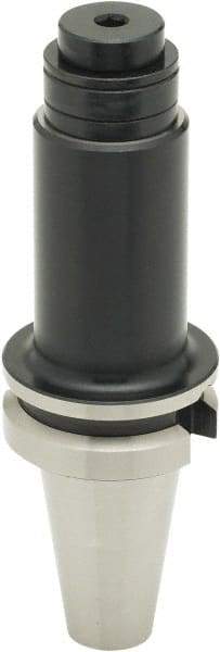 Parlec - 1-1/4" Diam Milling Machine Arbor - Stub Style, Taper Shank, 6.58" OAL, BT40 Taper - Exact Tool & Supply