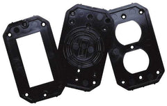 Intermatic - Electrical Outlet Box Aluminum Flexi-Guard Insert - Includes (3) Separate Inserts - Exact Tool & Supply