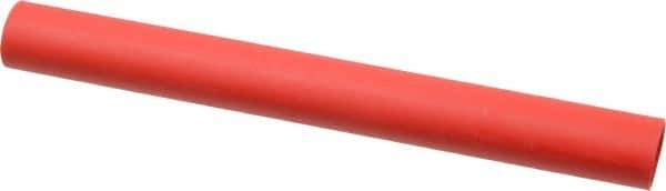 Thomas & Betts - 8" Long, 3:1, Polyolefin Heat Shrink Electrical Tubing - Red - Exact Tool & Supply