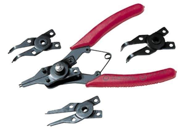 Value Collection - 5 Piece Snap Ring Plier Set - Exact Tool & Supply