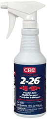 CRC - 16 oz Trigger Spray Bottle Nondrying Film Penetrant/Lubricant - Amber, 250°F Max, Food Grade - Exact Tool & Supply