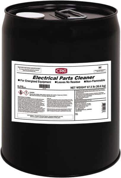CRC - Electrical Contact Cleaners & Freeze Sprays Type: Electrical Grade Cleaner/Degreaser Container Size Range: 5 Gal. - 49.9 Gal. - Exact Tool & Supply