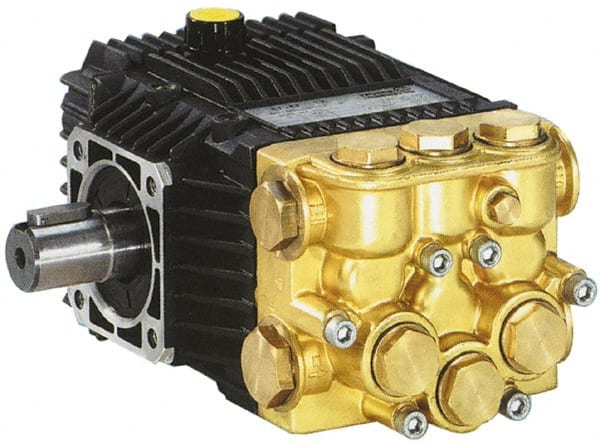 Value Collection - Plunger Spray Pumps; Plunger Type: Triplex ; Power Source: Electric ; Shaft Type: Hollow ; Horsepower: 2 ; Maximum RPM: 1750 ; Maximum Flow Rate (GPM): 2.10 - Exact Tool & Supply