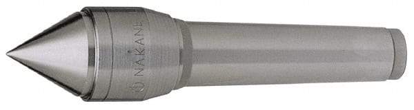 Value Collection - MT2 Taper Shank, 1.09" Head Diam Live Center - 0.94" Point Diam, 0.78" Point Len, 440 Lb Max Workpc, Standard Point - Exact Tool & Supply