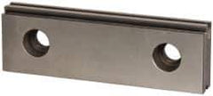 Kurt - 1 Piece Vise Jaw Plate - Steel, 5.969" Long, 0.735" Wide, 1.88" High - Exact Tool & Supply