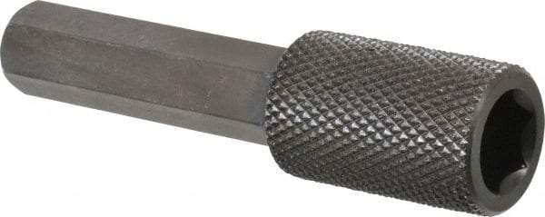 Kurt - 1 Piece Vise Hex Extension - Steel, 3/4" Hex, 5" Long, 1-1/4" Wide, 6" Handle - Exact Tool & Supply