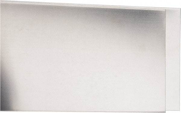 Made in USA - 2 Piece, 25 Inch Long x 6 Inch Wide x 0.025 Inch Thick, Shim Sheet Stock - Stainless Steel - Exact Tool & Supply
