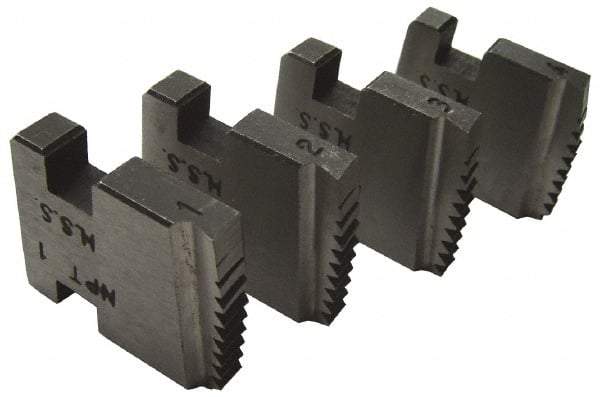 Value Collection - 1-1/2 - 11-1/2 NPT, Right Hand, High Speed Steel, Pipe Threader Die - Ridgid 12-R Compatibility - Exact Tool & Supply