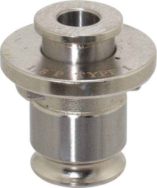 Accupro - 5/16" Tap Shank Diam, 1/8" SS Pipe Tap, #1 Tapping Adapter - 0.313 Inch Shank Diameter - Exact Tool & Supply