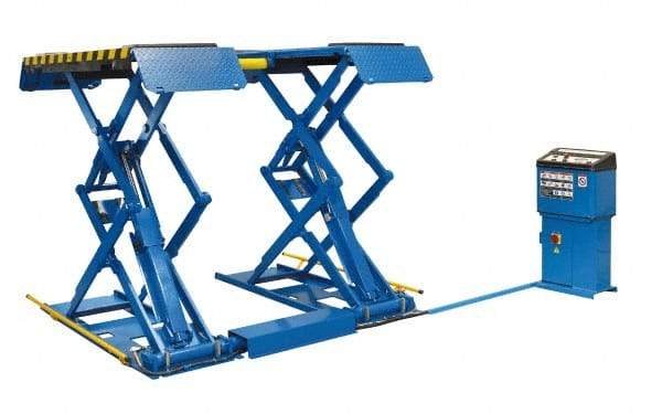 Bend-Pak - 7,000 Lb Safety Scissors Automotive Lift - 70' Max Height, 220 Volt, Steel - Exact Tool & Supply