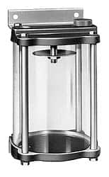 LDI Industries - 5-1/2" Diam, 1/4 x 1/2 Thread, Central Lubrication System Grease Reservoir - Exact Tool & Supply