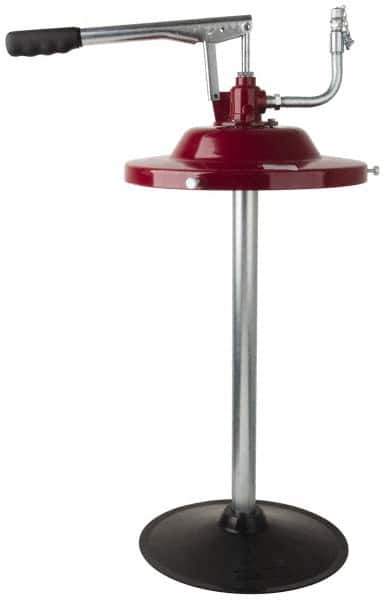 Alemite - Grease Lubrication Steel, Aluminum & Stainless Steel Lever Hand Pump - For 400 Lb Container - Exact Tool & Supply
