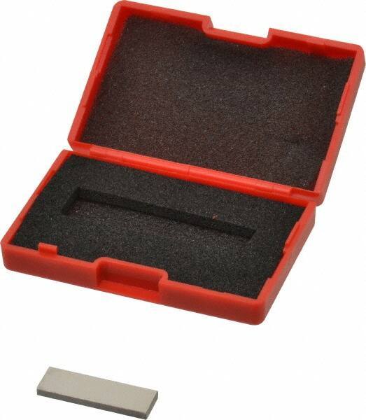 SPI - 0.1003" Rectangular Steel Gage Block - Accuracy Grade 0, Includes NIST Traceability Certification - Exact Tool & Supply