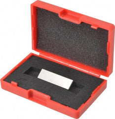 SPI - 0.1005" Rectangular Steel Gage Block - Accuracy Grade 0, Includes NIST Traceability Certification - Exact Tool & Supply