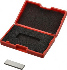 SPI - 0.1007" Rectangular Steel Gage Block - Accuracy Grade 0, Includes NIST Traceability Certification - Exact Tool & Supply