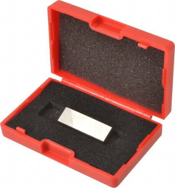 SPI - 0.116" Rectangular Steel Gage Block - Accuracy Grade 0, Includes NIST Traceability Certification - Exact Tool & Supply