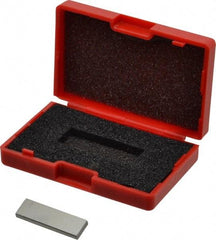 SPI - 0.118" Rectangular Steel Gage Block - Accuracy Grade 0, Includes NIST Traceability Certification - Exact Tool & Supply