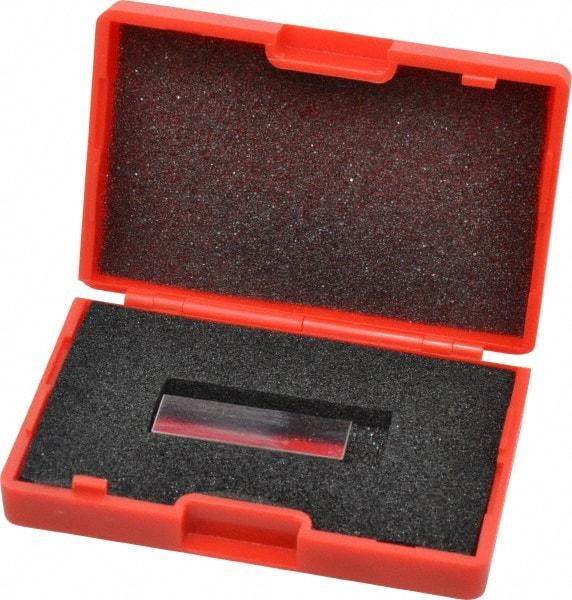 SPI - 0.13" Rectangular Steel Gage Block - Accuracy Grade 0, Includes NIST Traceability Certification - Exact Tool & Supply