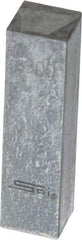SPI - 0.3" Rectangular Steel Gage Block - Accuracy Grade 0, Includes NIST Traceability Certification - Exact Tool & Supply