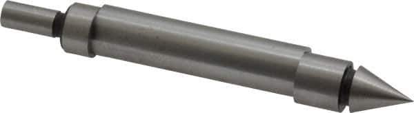 SPI - 0.2" Head Diam, 3/8" Shank, Double End, Mechanical Edge and Center Finder - Accurate to 0.0002", Conical and Cylindrical Contact - Exact Tool & Supply
