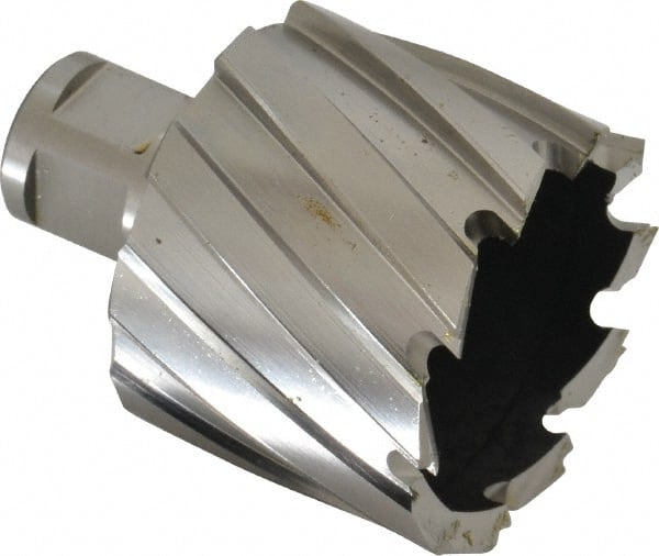 Hougen - 1-7/8" Diam x 1" Deep High Speed Steel Annular Cutter - Exact Tool & Supply