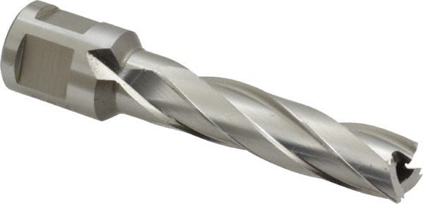Hougen - 17/32" Diam x 2" Deep High Speed Steel Annular Cutter - Exact Tool & Supply