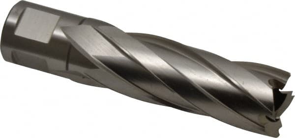 Hougen - 25/32" Diam x 2" Deep High Speed Steel Annular Cutter - Exact Tool & Supply